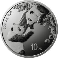 China Panda 2023 30 Gramm Silber
