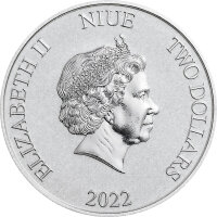 Niue Disney 2022 Aladdin - 30. Jubiläum 1 oz Silber
