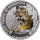 Cambodia Lost Tigers of Cambodia 2. Ausgabe 2023 1 oz Silber - Coloriert