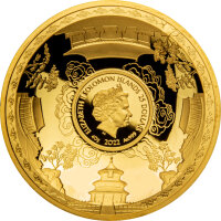 Solomon Islands The Gold Panda - 40. Jubiläum 2022 40 Gramm Gold