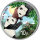 China Panda 2023 30 Gramm Silber - Day and Night