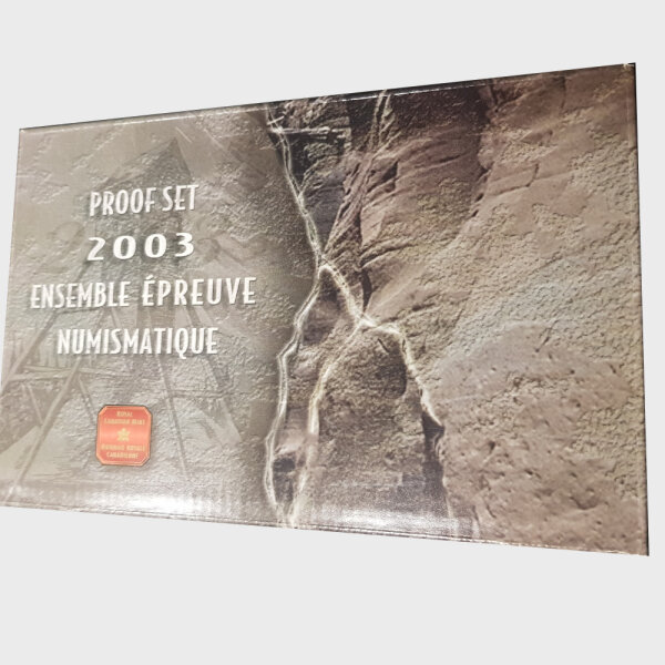 Kanada Kursmünzensatz 2003 "Ensemble Épreuve Numismatique" - Polierte Platte