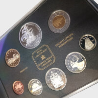 Kanada Kursmünzensatz 2004 "400 Jahre 1. Französische Ansiedlung in Nordamerika" - Polierte Platte