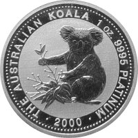 Australien Koala 2000 1 oz Platin