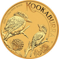 Australien Kookaburra 2023 1/10 oz Gold