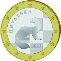 Kroatien Euro Kursmünzensatz 2023