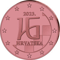 Kroatien Euro Kursmünzensatz 2023