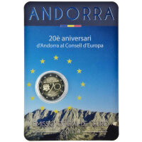 Andorra 2 Euro 2014 "20 Jahre Europarat"