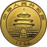 China Panda 1993 1/10 oz Gold