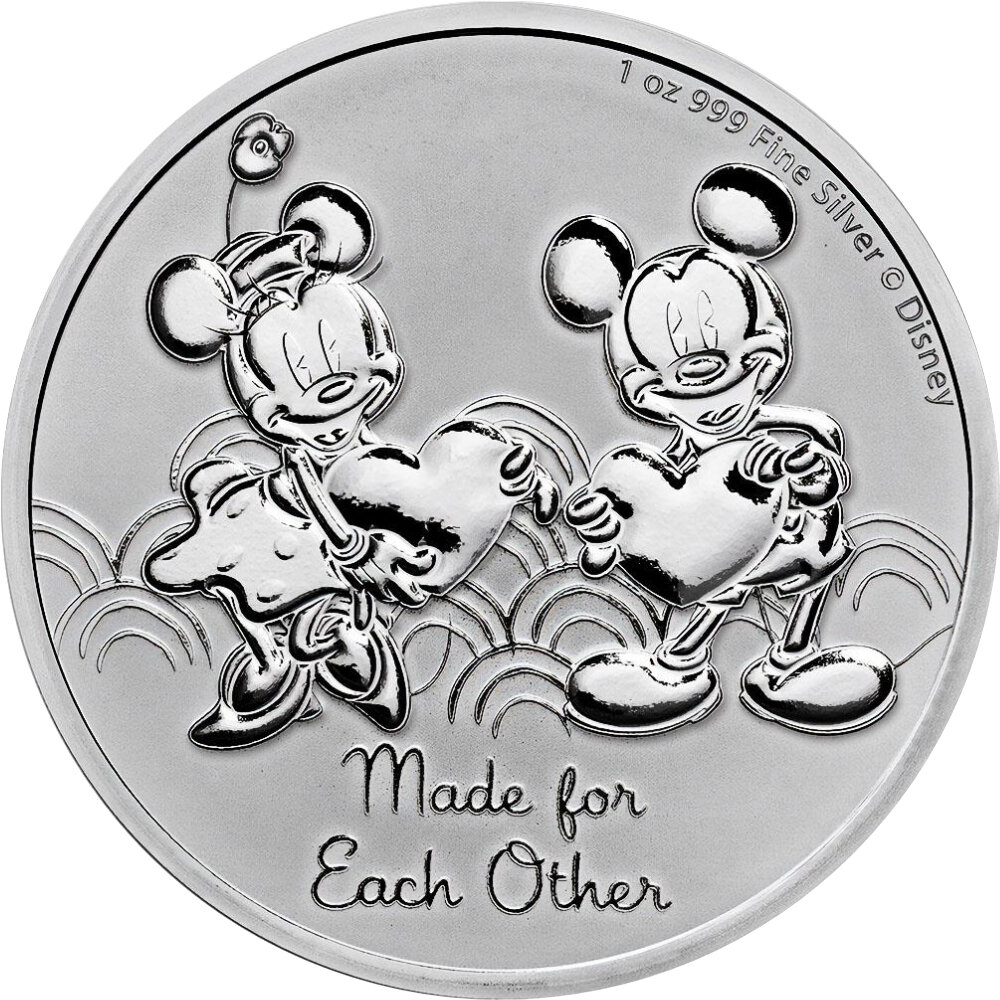 Niue Disney 2023 Micky & Minnie Maus Valentinstag 1...