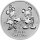 Niue Disney 2023 - Micky & Minnie Maus "Valentinstag" 1 oz Silber