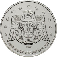 Kanada 5 Dollars 2009 Olympiade Vancouver Donnervogel 1...