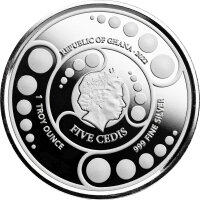 Ghana Alien 2022 1 oz Silber I Coloriert