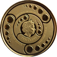 Ghana Alien 2022 1/10 oz Gold