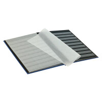 Einsteckalbum LOTOS mit 16 schwarze Seiten Rot
