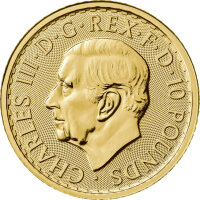 UK Britannia 2023 - King Charles III. 1/10 oz Gold