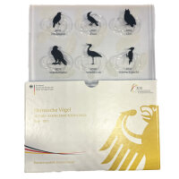 Originaletui für 6 x 20 Euro Goldmünzen "Heimische Vögel"