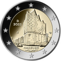 Deutschland 2 Euro 2023 "Elbphilharmonie" A