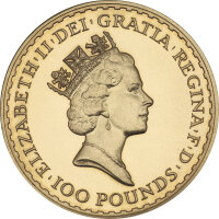 UK Britannia 1987 1 oz Gold