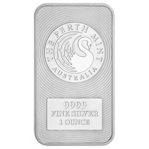 31,1 Gramm Silberbarren Perth Mint