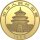 China Panda 1996 1 oz Gold - Original-Folie