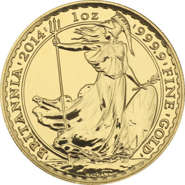 UK Britannia 2014 1 oz Gold