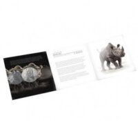 Südafrika Big Five II 3. Ausgabe Nashorn 2022 1 oz Silber