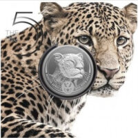 Südafrika Big Five II 4. Ausgabe Leopard 2023 1 oz Silber