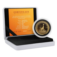 Äquatorialguinea Giraffe 2022 1 oz Gold