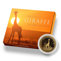 Äquatorialguinea Giraffe 2022 1 oz Gold