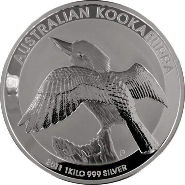 Australien Kookaburra 2011 1000 Gramm Silber