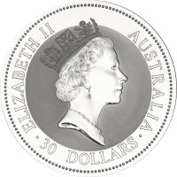 Australien Kookaburra 1996 1000 Gramm Silber
