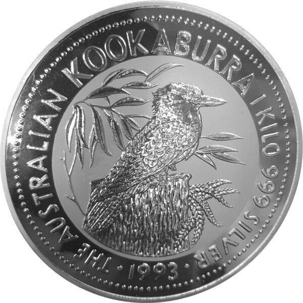 Australien Kookaburra 1993 1000 Gramm Silber