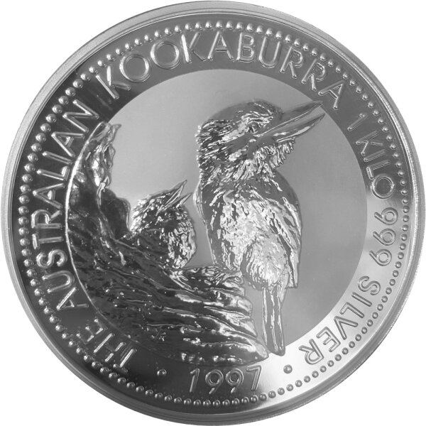 Australien Kookaburra 1997 1000 Gramm Silber