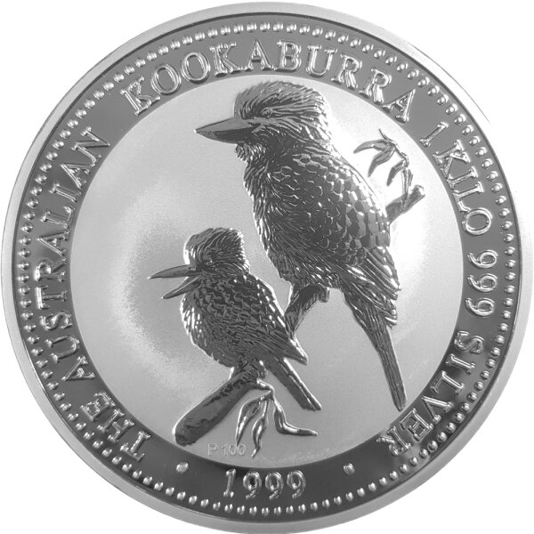 Australien Kookaburra 1999 1000 Gramm Silber