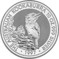 Australien Kookaburra 1997 10 oz Silber