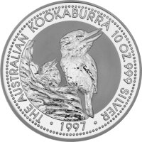 Australien Kookaburra 1997 10 oz Silber