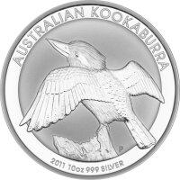 Australien Kookaburra 2011 10 oz Silber