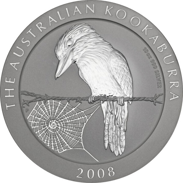 Australien Kookaburra 2008 10 oz Silber
