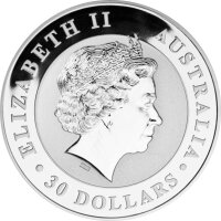 Australien Kookaburra 2000 1000 Gramm Silber