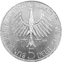 Deutschland 5 DM 1964 Johann Gottlieb Fichte