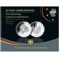 Deutschland 20 Euro 2020 Ludwig van Beethoven - PP