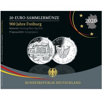 Deutschland 20 Euro 2020 900 Jahre Freiburg - PP