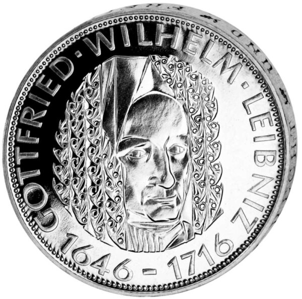 Deutschland 5 DM 1966 Gottfried Wilhelm Leibniz