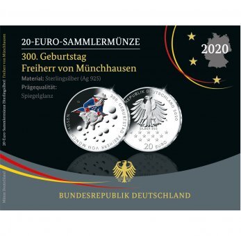 Deutschland 20 Euro 2020 Freiherr von Münchhausen - PP