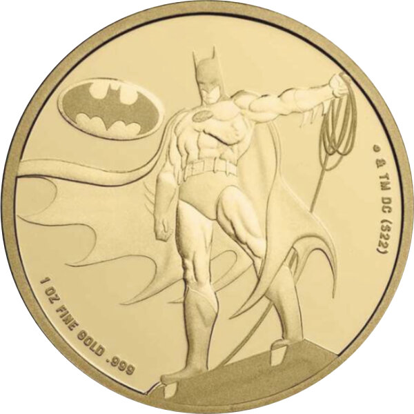 Samoa DC Comics 1. Ausgabe Batman 2023 1 oz Gold