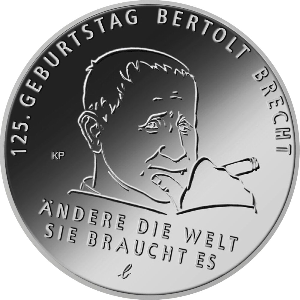 Deutschland 20 Euro 2023 Bertolt Brecht