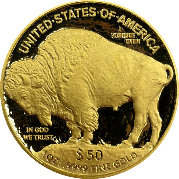USA American Buffalo 2021 1 oz Gold | Polierte Platte - Proof