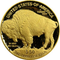 USA American Buffalo 2021 1 oz Gold | Polierte Platte -...