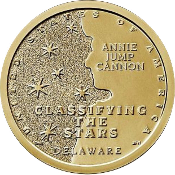 USA 1 Dollar 2019 Delaware Annie Jump Kanone - Kupfer-Nickel